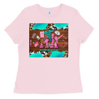 Bubblegum Pink ma medical assistant and elements Ladies Tee - AdoDesignShop