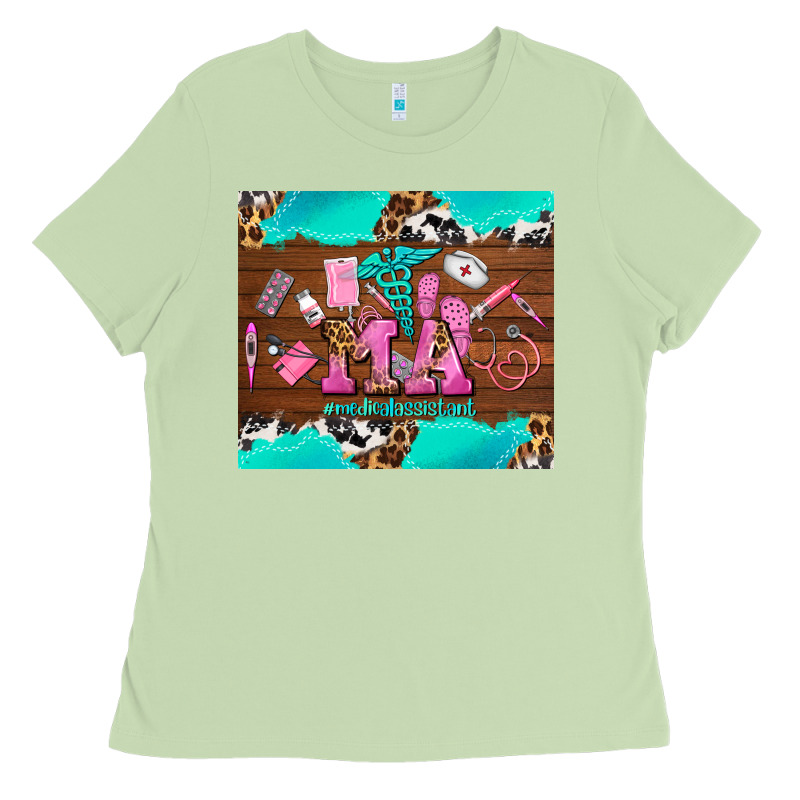 Ma Medical Assistant And Elements Ladies Tee by AdoDesignShop | Teevron