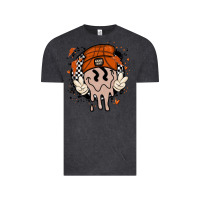Vintage Black basketball game day Vintage Tee - MaliasSmallBusiness