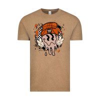 Vintage Coffee basketball game day Vintage Tee - MaliasSmallBusiness