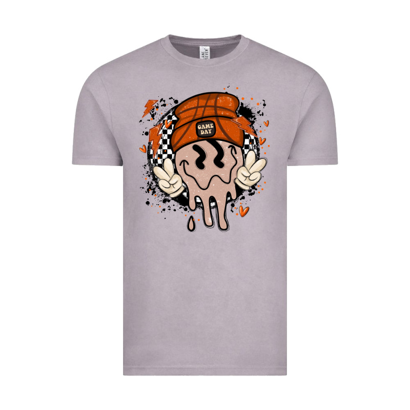 Basketball Game Day Vintage Tee by MaliasSmallBusiness | Teevron