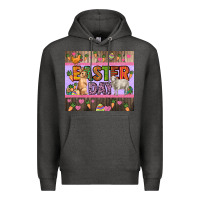 Charcoal Heather Easter day farm animals tumbler Premium Hoodie - HowdyJamesFarm