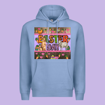 Easter Day Farm Animals Tumbler Premium Hoodie Designed By Howdyjamesfarm