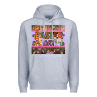 Heather Grey Easter day farm animals tumbler Premium Hoodie - HowdyJamesFarm