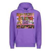 Purple Easter day farm animals tumbler Premium Hoodie - HowdyJamesFarm
