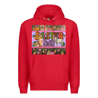 Red Easter day farm animals tumbler Premium Hoodie - HowdyJamesFarm