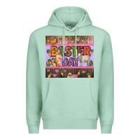 Seafoam Easter day farm animals tumbler Premium Hoodie - HowdyJamesFarm