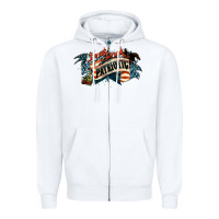 White I'm not drunk I'm patriotic Zipper Hoodie - HowdyJamesFarm