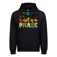 Black not a phase pride moon Urban Hoodie - LillyAllenDesigns
