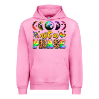 Fuchsia Pink not a phase pride moon Urban Hoodie - LillyAllenDesigns