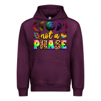 Mauve Wine not a phase pride moon Urban Hoodie - LillyAllenDesigns