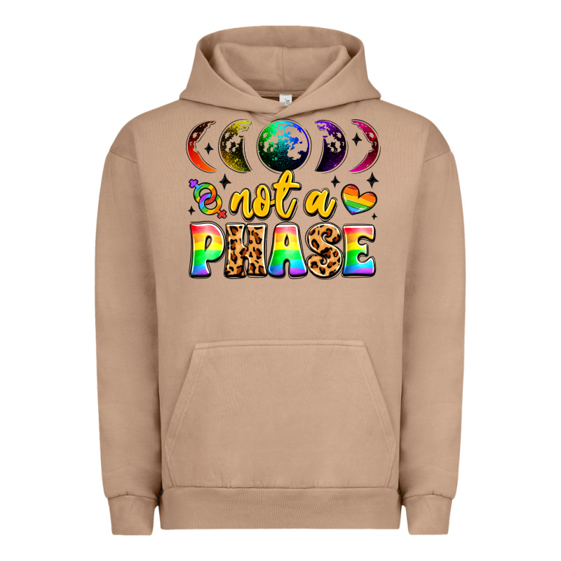 Not A Phase Pride Moon Urban Hoodie by LillyAllenDesigns | Teevron