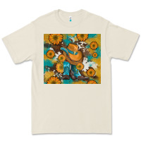 Bone sunflowers and cowboy boots with cowhide and glitter tumbler Premium Tee - Artiststas