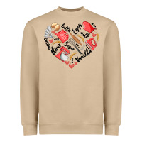 Bake Tools Heart Heavyweight Sweatshirt | Teevron
