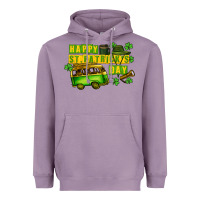 Camper Happy St. Patrick's Day Heavyweight Hoodie | Teevron