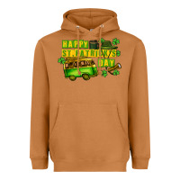 Meerkat Camper Happy St. Patrick's Day Heavyweight Hoodie - CowGirlArtShop