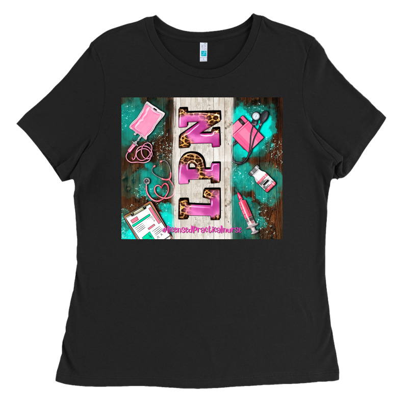 Lpn Licenced Practical Nurse And Element Ladies Tee by AdoDesignShop | Teevron