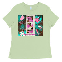 Matcha lpn licenced practical nurse and element Ladies Tee - AdoDesignShop