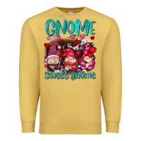 Antique Gold gnome sweet gnomes olivia Premium Sweatshirt - OliviaCreatesArt