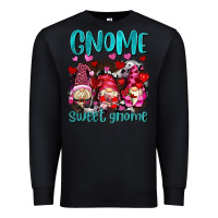 Black gnome sweet gnomes olivia Premium Sweatshirt - OliviaCreatesArt