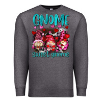 Charcoal Heather gnome sweet gnomes olivia Premium Sweatshirt - OliviaCreatesArt