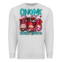 Dove Grey gnome sweet gnomes olivia Premium Sweatshirt - OliviaCreatesArt