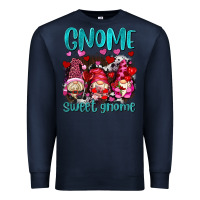 Navy gnome sweet gnomes olivia Premium Sweatshirt - OliviaCreatesArt