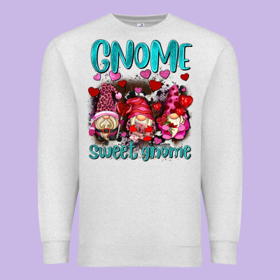 Gnome Sweet Gnomes Olivia Premium Sweatshirt Designed By Oliviacreatesart