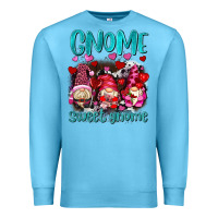 Ocean Blue gnome sweet gnomes olivia Premium Sweatshirt - OliviaCreatesArt