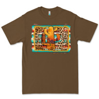 Cacao cactus western leopard Premium Tee - AdoDesignShop
