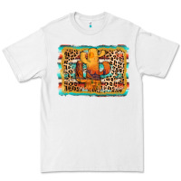 White cactus western leopard Premium Tee - AdoDesignShop