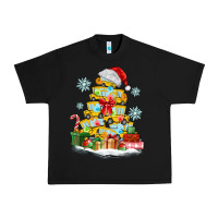 Black christmas tree with school bus Urban Heavy Tee - MaliasSmallBusiness