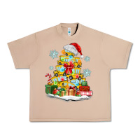 Burro christmas tree with school bus Urban Heavy Tee - MaliasSmallBusiness