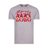 Vintage Zinc all you need is love Vintage Tee - NancyCooperArtShop
