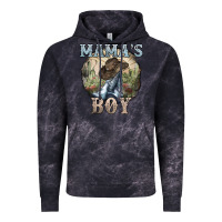 Cloud Black mamas boy western cowboy boots cactus Vintage Hoodie - NancyCooperArtShop