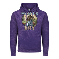 Cloud Purple mamas boy western cowboy boots cactus Vintage Hoodie - NancyCooperArtShop