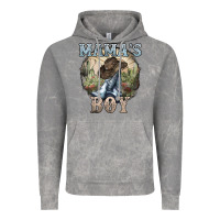 Cloud Rock mamas boy western cowboy boots cactus Vintage Hoodie - NancyCooperArtShop