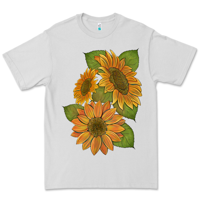 Sunflowers B Premium Tee by Artiststas | Teevron
