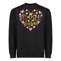 Black 100 days of school Heavyweight Sweatshirt - Artiststas