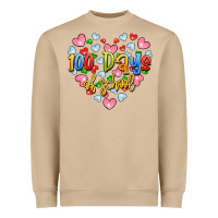 Mushroom 100 days of school Heavyweight Sweatshirt - Artiststas