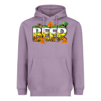 Lavender St. Patrick's Day beer Heavyweight Hoodie - CowGirlArtShop