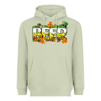 Matcha St. Patrick's Day beer Heavyweight Hoodie - CowGirlArtShop