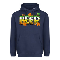 Navy St. Patrick's Day beer Heavyweight Hoodie - CowGirlArtShop