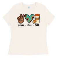 Bone peace love fall Ladies Tee - JahusDesignShop