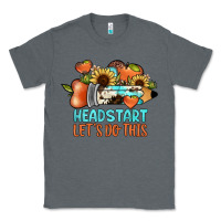 Charcoal Heather headstart let's do this Classic Tee - JahusDesignShop