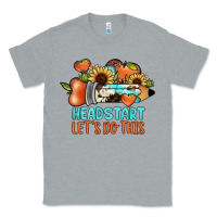 Heather Grey headstart let's do this Classic Tee - JahusDesignShop