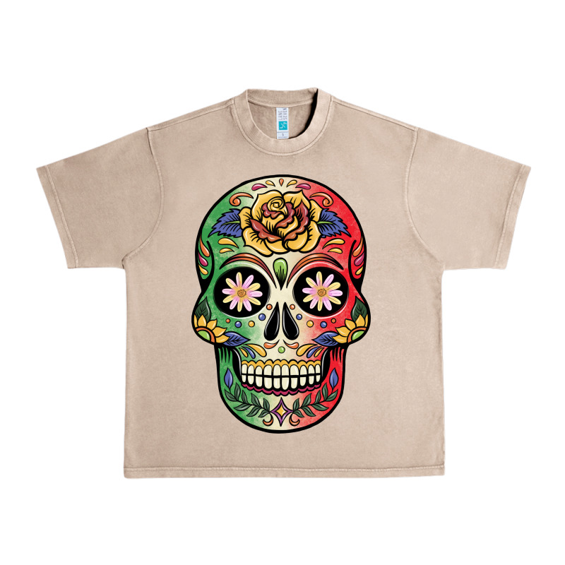 Mexican Skull Urban Heavy Tee by JahusDesignShop | Teevron