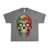 Tornado mexican skull Urban Heavy Tee - JahusDesignShop