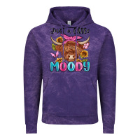 Cloud Purple just a little moody Vintage Hoodie - MaliasSmallBusiness