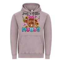 Vintage Zinc just a little moody Vintage Hoodie - MaliasSmallBusiness